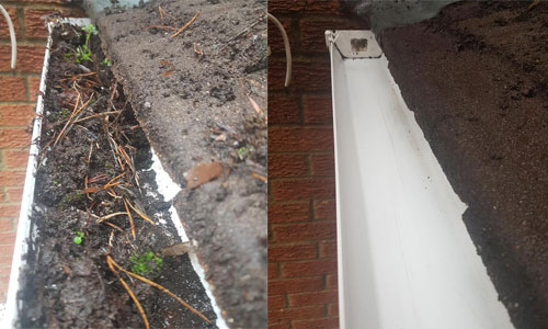 gutter cleaning 1 gutter moss removal